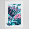 Cove screen print limited edition