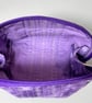 Classic curve, half moon purple pouch - Image 2