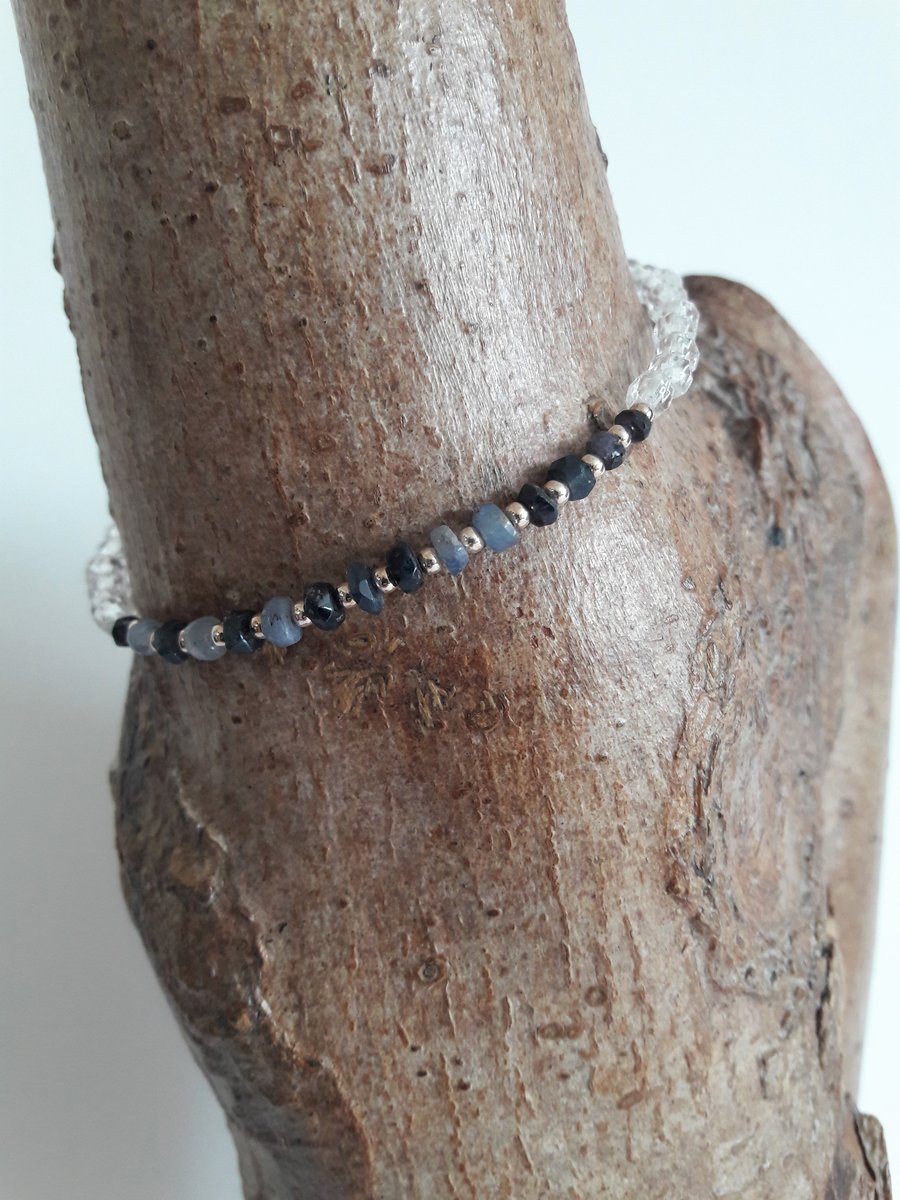 Genuine sapphire bracelet on sale