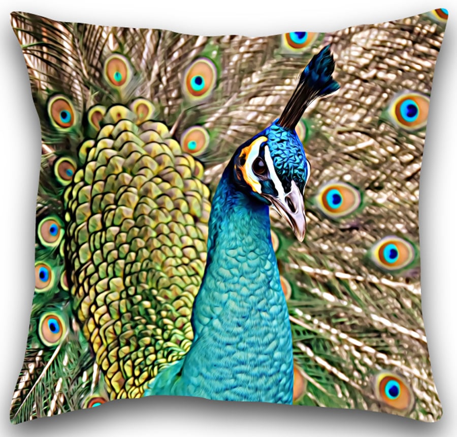 peacock Cushion peacock cushion cover