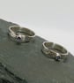 Sterling silver Iolite ring size Q Ladies ring - Image 3