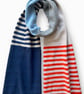 Striped and blocked Big Scarf - Image 1