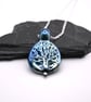 blue tree of life pendant - Image 1
