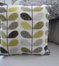 Scandinavian Design   Cushion Cover with Grey Piping - Image 2