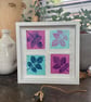 Four Seasons - Original Gel Plate Print Set (Framed) - Image 1