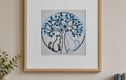 FRAMED EMBROIDERY