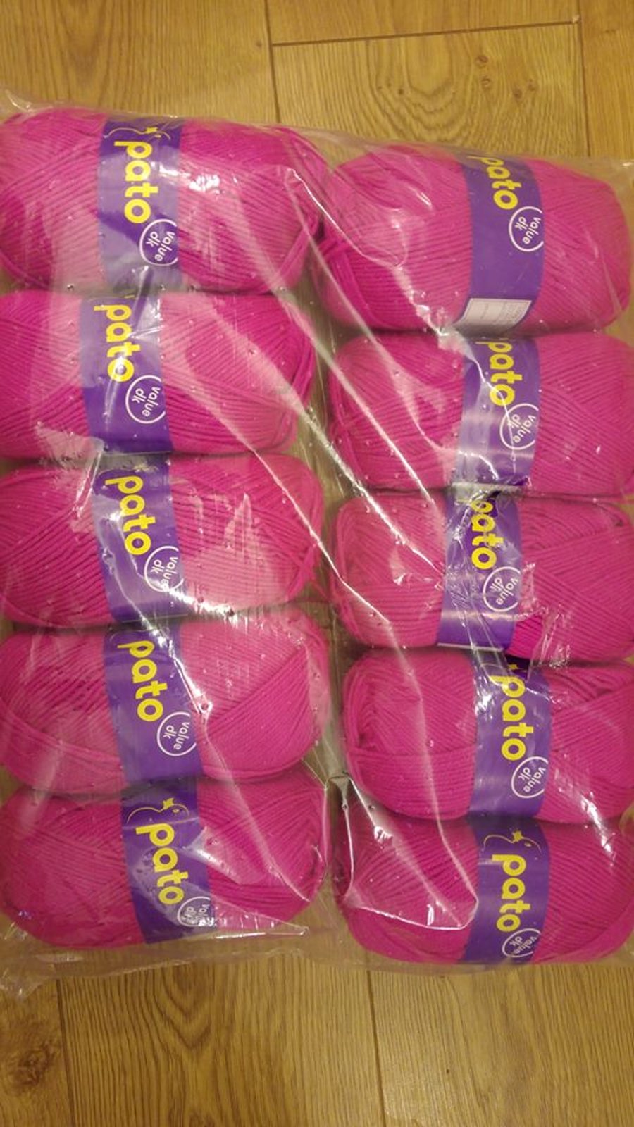 Pato dk  -  packs of  10 x 100g  -  bright pink