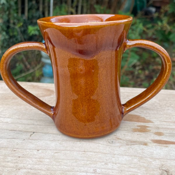 DigniTEA Double Handled Mug Made With Mud