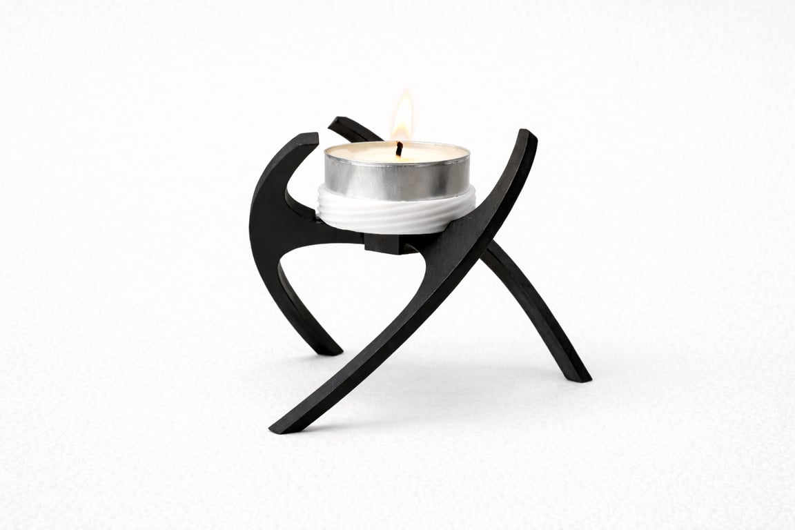Modern Candle Holder - 35 - 80 - 80mm