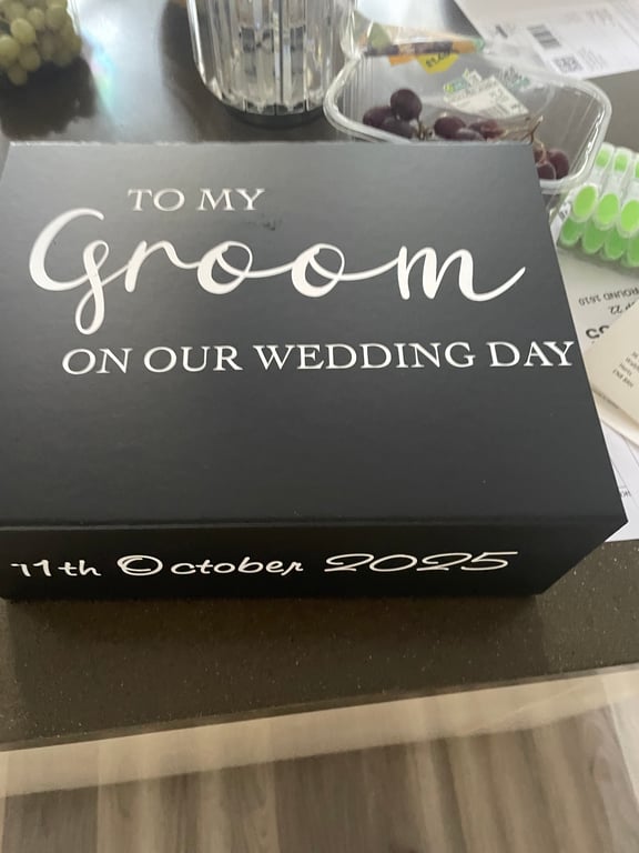 To my Groom Giftset 
