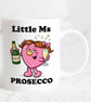 Funny Prosecco Mug – Little Ms Prosecco Coffee Mug – Cute Pink Cartoon Mug