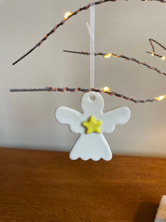 Porcelain angel keepsakes