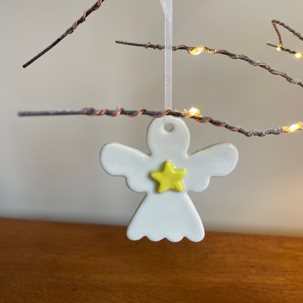 Porcelain angel keepsakes