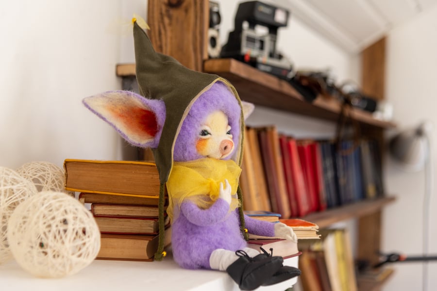 Shibu , very kind, cheerful, playful , Woolen Toy, Gift, Interior toy , Handmade