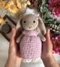 Digital PDF pattern Cottage Style Rabbit Amigurumi Crochet Pattern, Woodland Toy - Image 3