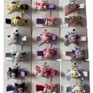 Cartoon hair clips