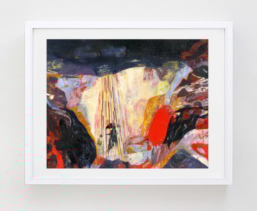 Falling 16.54 in  x 11.69 (A3 Print)