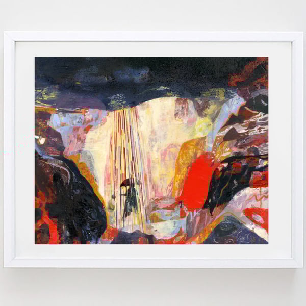 Falling 16.54 in  x 11.69 (A3 Print)