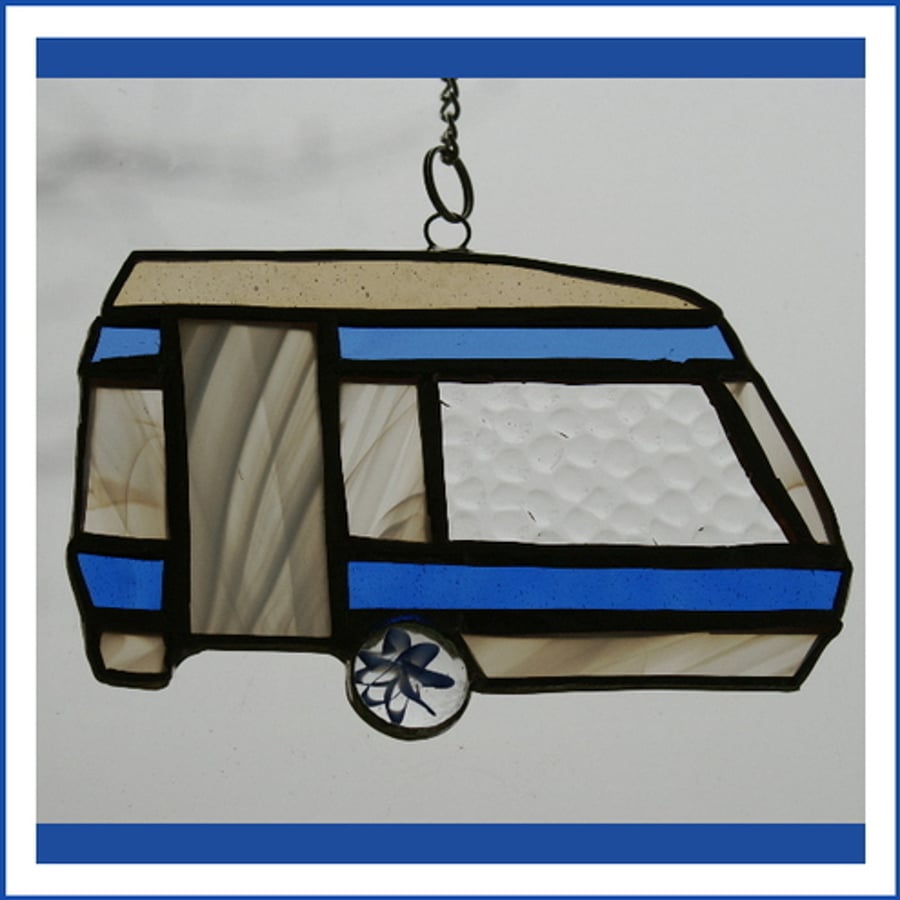 Caravan Classic Stained Glass Suncatcher 