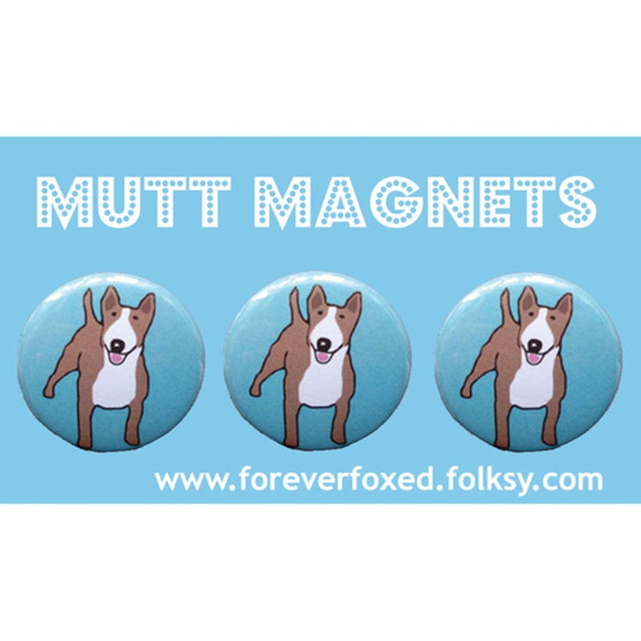Bull Terrier Magnets