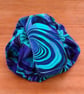 Paua Shell Lay Flat Makeup Bag - Drawstring Cosmetic Organiser - Image 7