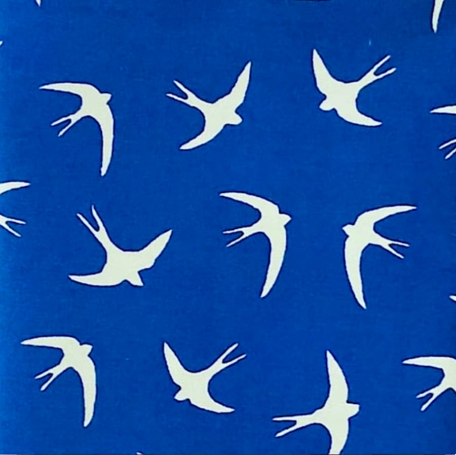 Blue Birds Fat Quarter