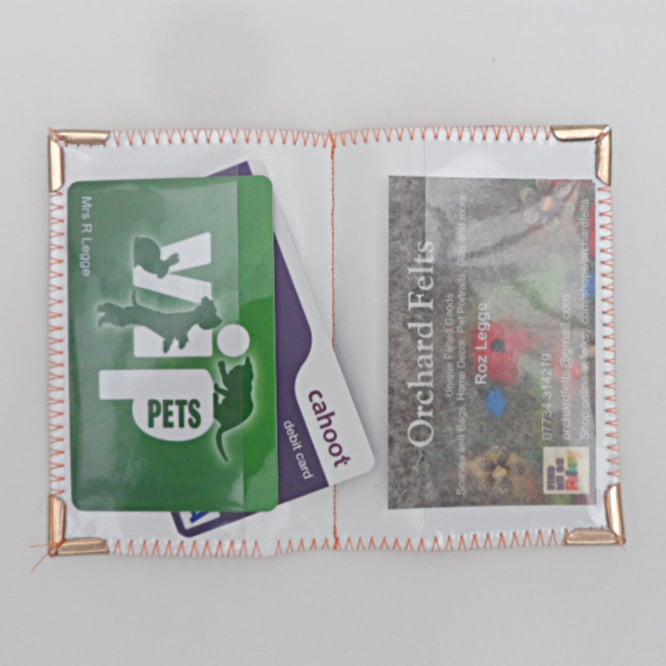 Business card, Bus pass holder, card wallet, fe... Folksy