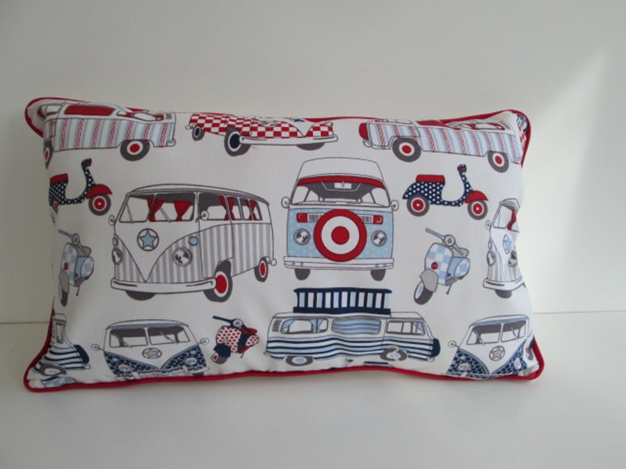 Campervan Scooters Cushion 
