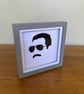 Freddie - Wood Silhouette Framed Art Pop Toy Films Home