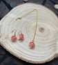 Mushroom necklace and earring set - Image 4