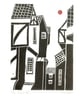 The Shambles, York Linocut, Lino Print by Giuliana Lazzerini - Image 5