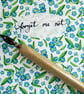 Forget me not pattern card - Image 2