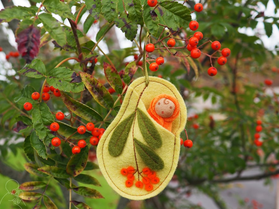 Rowan fairy baby doll