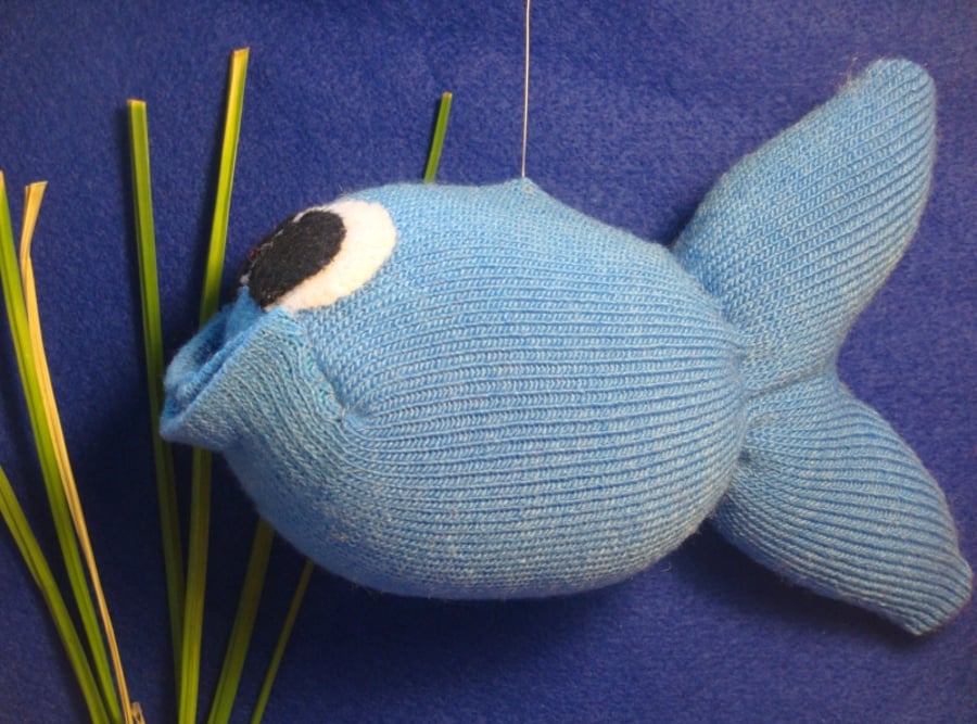 Big Blue Sock Fish