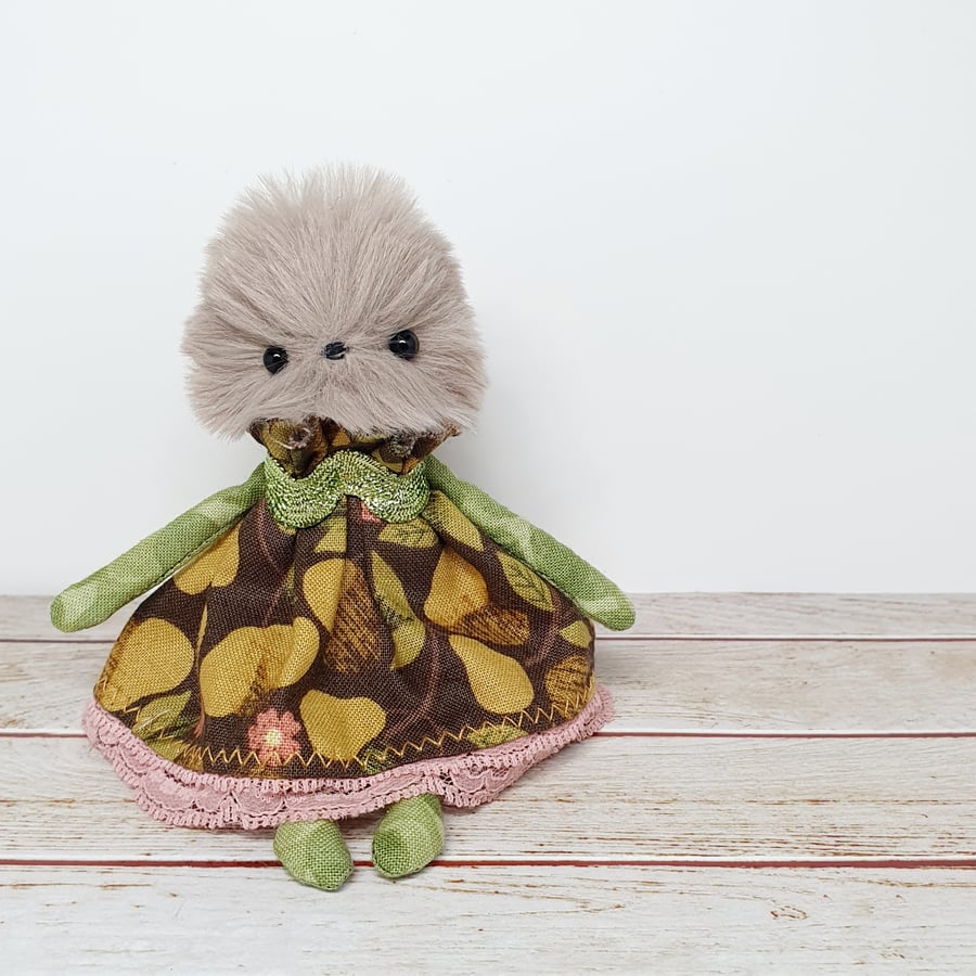 Wookie Otter Art Doll Pear