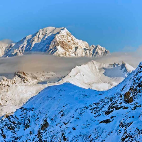 Mont Blanc Les Arcs French Alps France Photograph Print