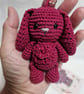Bunny PDF Pattern - Crochet Bag Charm - Image 3