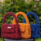 Acrylic Bead Evening Bag