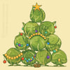 Pack of 12 Tree of Sprouts Cards