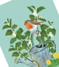 Blank bird card Robin bird blank card  - Image 4
