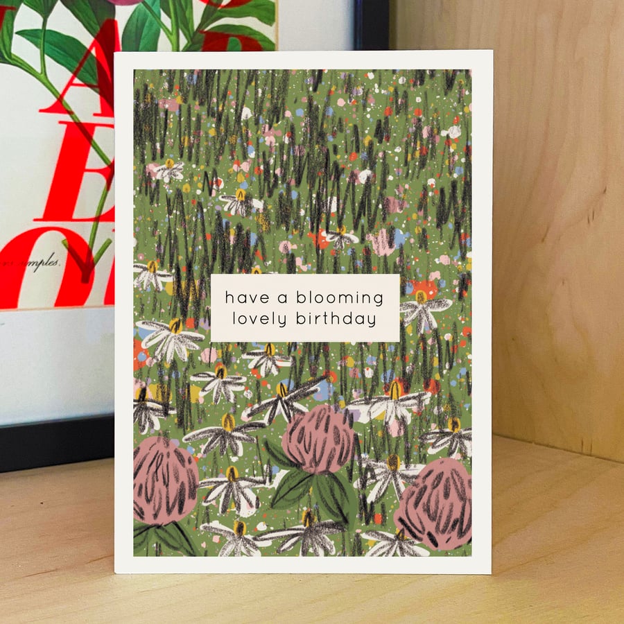 Blooming Lovely Birthday Card