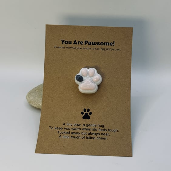 Pocket Hug - Resin Cat Dog Toe Beans Paws