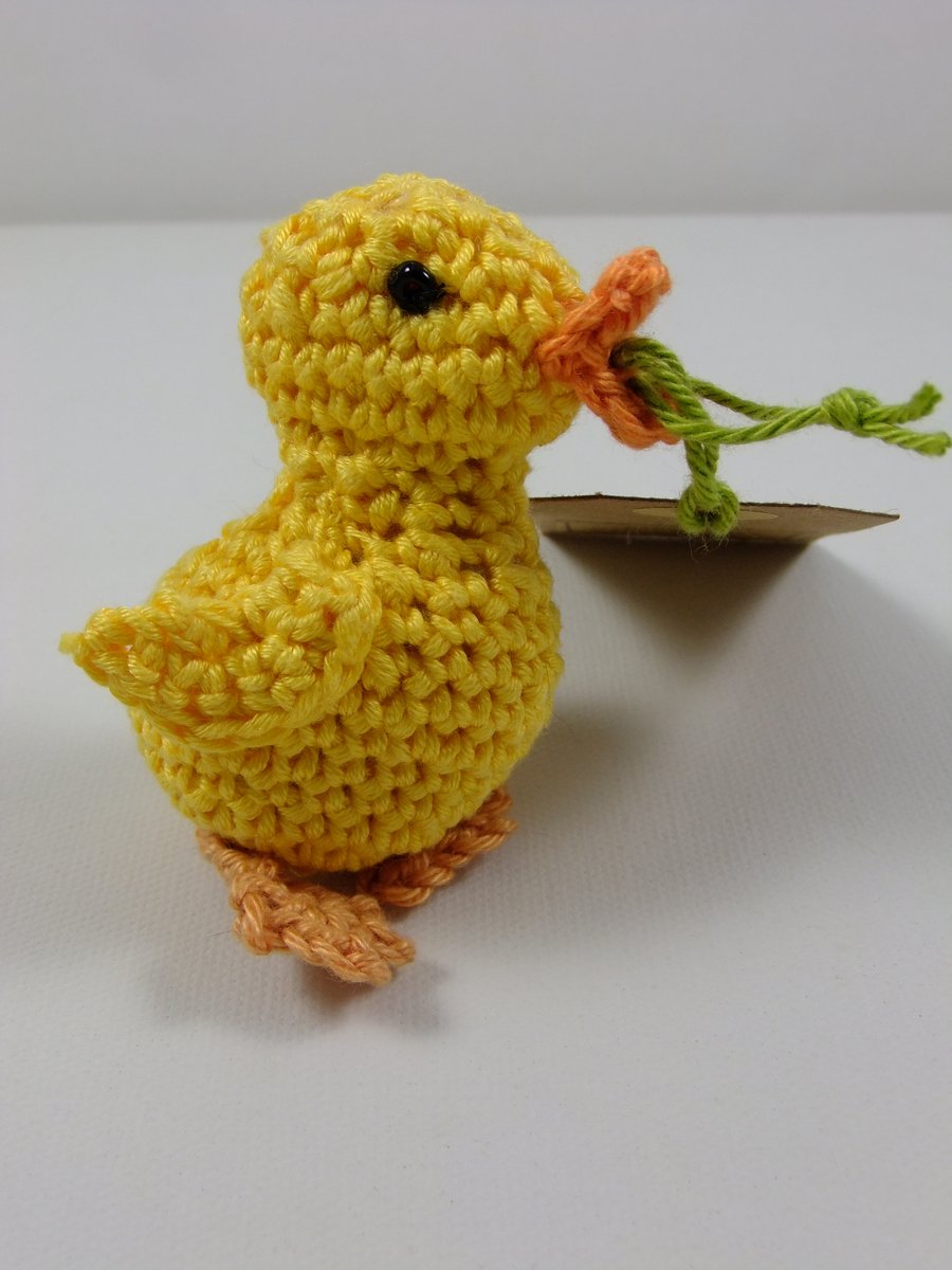 Reserved for Liz - Crochet Duckling