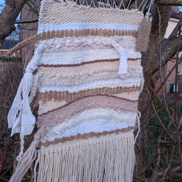 Hand Woven Rustic Wall Hanging