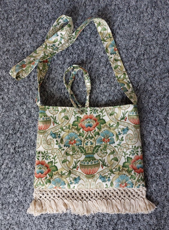 Boho style festival cross body bag 