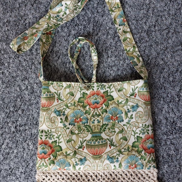 Boho style festival cross body bag 