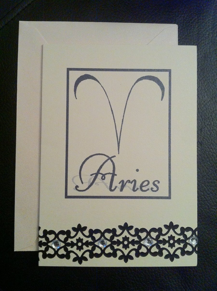 Aries Greetings Card
