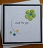 Just For You Mini Flower Card - Lime  - Image 7