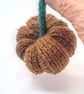 Medium Size Hand Knitted Pumpkins, Home Decorations, Colour Choice, Halloween