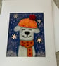 Festive Dog Christmas Card  - Image 4